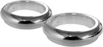 LA Choppers Fork Dust Covers For Harley Davidson FLD 1690 2012-2013 - Chrome