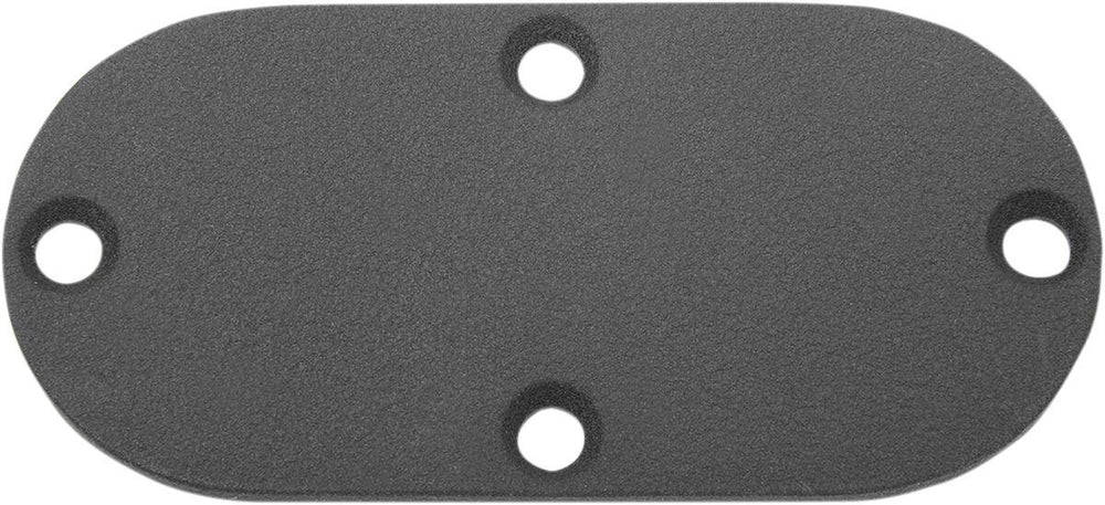 Drag Specialties Primary Chain Inspection Cover For Harley Davidson FL 1200 1973-1977 - Wrinkle Black