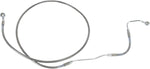 Drag Specialties Extended Length Stainless Steel Brake Hose Kit For Harley Davidson FLHR 1584 2009-2011 Front