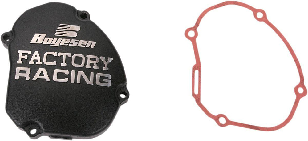 Boyesen Factory Ignition Cover For Yamaha YZ125 2005-2026 - Black