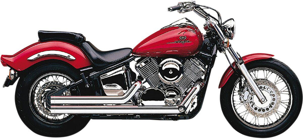 Cobra Speedster Short Exhaust System For Yamaha XVS 1100 1999-2011 - Chrome
