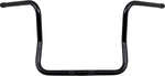Magnum Shielding 1" Ape Hanger Bagger Handlebar For Harley Davidson FLH 1868 2021 25.5 cm (10") - Black