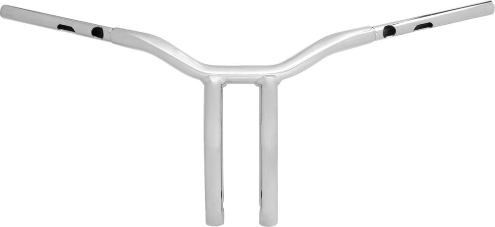 LA Choppers One Piece Kage Fighter Pullback Riser Handlebar For Harley Davidson FLFBS 1923 ABS 2025 30.5 cm (12") - Chrome