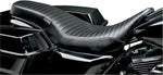 LE Pera Cobra Full-Length Seat For Harley Davidson FLHR 1584 2008-2011 Pleated - Black