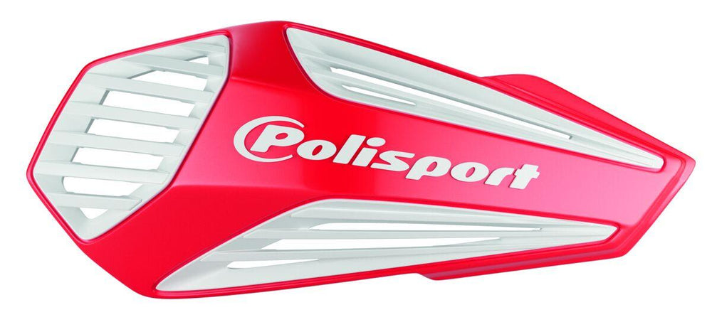 Polisport MX Air Hand Guards - Red/White