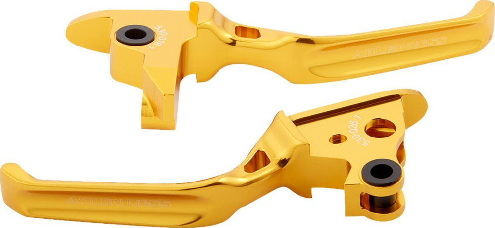 Arlen Ness Method Lever Set For Harley Davidson FLHR 1750 Road King 107 2017-2020 - Gold
