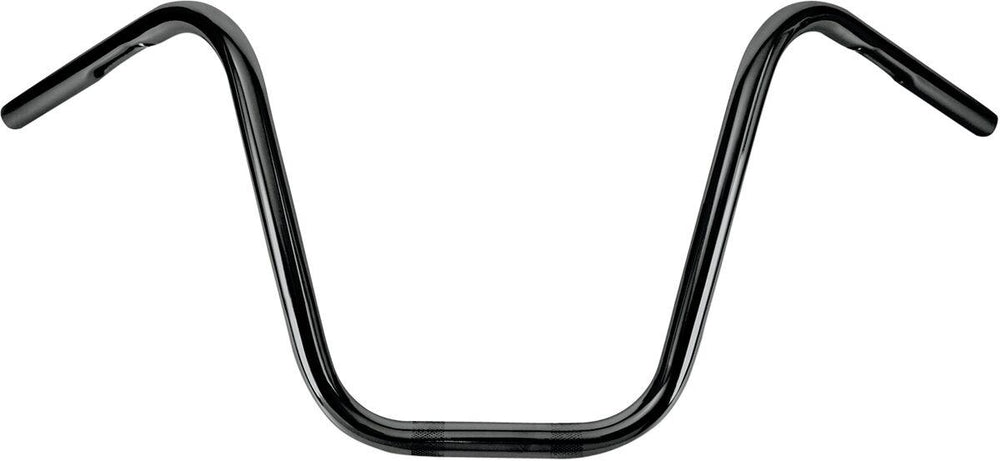 Burly 1" Narrow Bottom Ape Hanger Handlebar For Harley Davidson XL 1200 C 2016-2020 30.5 cm (12") - Black