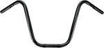 Burly 1" Narrow Bottom Ape Hanger Handlebar For Harley Davidson XL 1200 C 2016-2020 30.5 cm (12") - Black