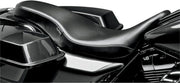 LE Pera Cobra Full-Length Seat For Harley Davidson FLHR 1584 2008-2011 Smooth - Black