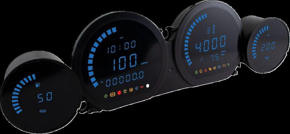 Koso HD-03L Four-Piece LED Gauge Kit For Harley Davidson FLHX 1690 2014-2016