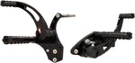 Accutronix Forward Controls For Harley Davidson FXST 1340 1985 Slotted - Black