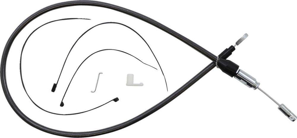 Magnum Shielding  Pearl Quick Connect Clutch Cable For Harley Davidson FLDE 1750 2018-2020 91.5 cm (36") - Black