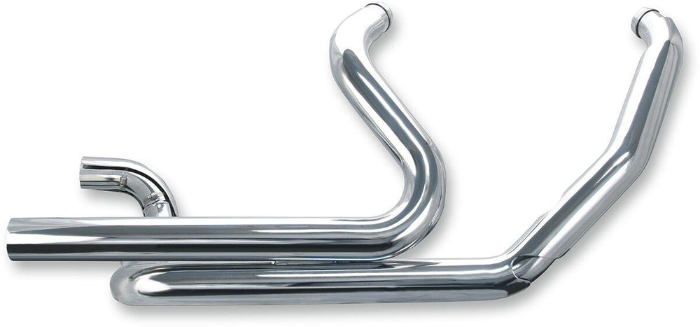 S&S Cycle Power Tune Dual Headers For Harley Davidson FLHR 1340 1995-1998 - Chrome
