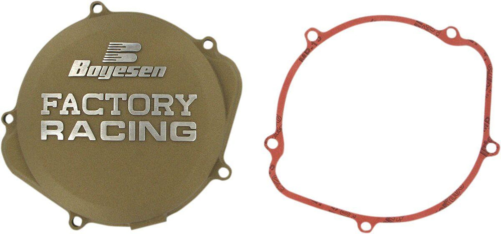 Boyesen Factory Clutch Cover For Honda CRF250R 2004-2009 - Magnesium