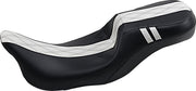 LE Pera Outcast Daddy Long Legs Seat For Harley Davidson FLH 1868 ABS 2021 Double Diamond - Black/White