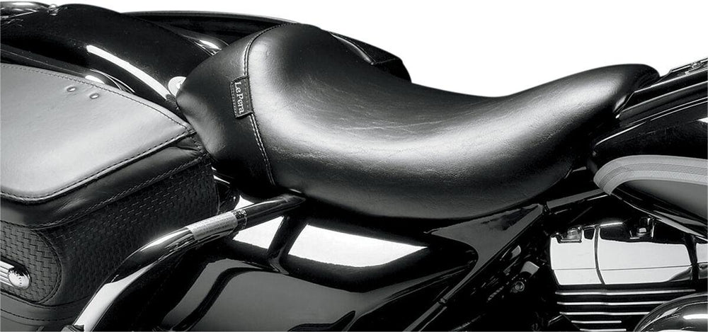LE Pera Bare Bones Solo Seat For Harley Davidson FLHR 1340 1997-1998 Smooth - Black