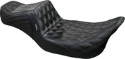 LE Pera Tailwhip Daddy Long Legs Seat For Harley Davidson FLH 1868 ABS 2021 Double Diamond - Black