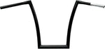 Todds 1-1/4" Strip Handlebar For Harley Davidson FLSTF 1584 2007-2010 37 cm (14-1/2") - Black