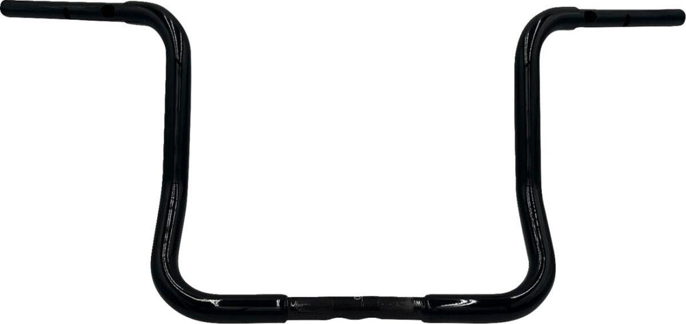 Fat Baggers Inc. 1-1 4" EZ Install Round Top Handlebar For Harley Davidson FLHX 1923 2024-2025 35.5 cm (14") - Black