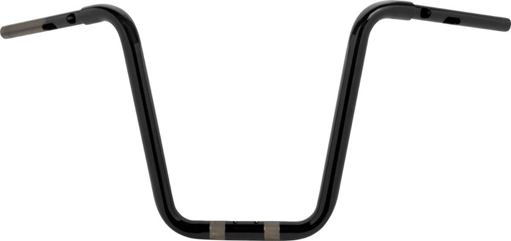 LA Choppers Twin Round Handlebar For Harley Davidson FLTRK 1868 ABS 2024 35.5 cm (14") - Black