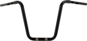 LA Choppers Twin Round Handlebar For Harley Davidson FLTRK 1868 ABS 2024 35.5 cm (14") - Black