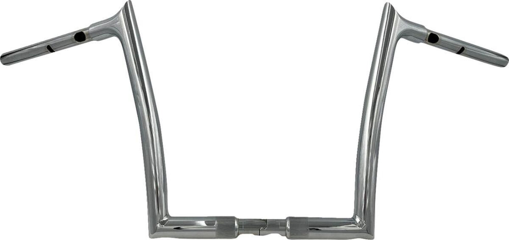 Fat Baggers Inc. 1-1 4" EZ Install Pointed Top Handlebar For Harley Davidson FLHX 1923 2024-2025 30.5 cm (12") - Chrome