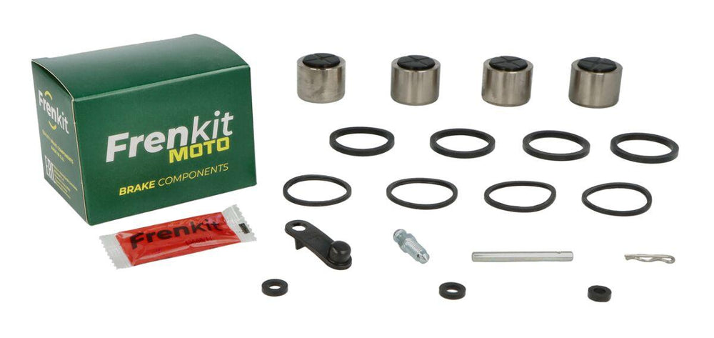 Frenkit Superkit Caliper Repair Kit For Kawasaki GPZ 900 R 1990-1994 Front - Aluminum/Black/Silver/Stainless Steel