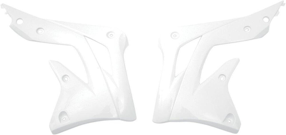 UFO Radiator Scoops For Kawasaki KXF450 2012-2015 - White