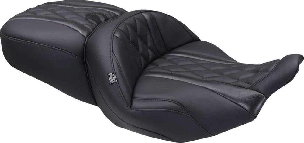 Mustang Deluxe Touring Seat For Harley Davidson FLHX 1923 ABS 2024-2026 - Black