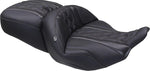 Mustang Deluxe Touring Seat For Harley Davidson FLHX 1923 ABS 2024-2026 - Black/Grey