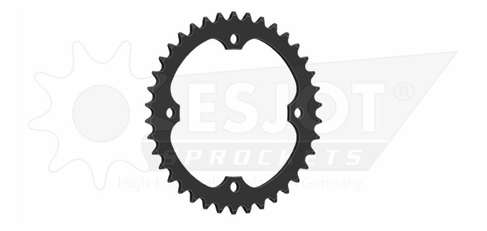 Esjot Standard 520 Sprocket For Yamaha YFM250R 2008-2013 Rear Black 38T