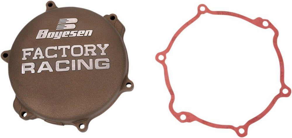 Boyesen Factory Clutch Cover For Yamaha YZ125 2005-2026 - Magnesium