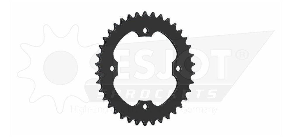 Esjot Standard 520 Sprocket For Kymco KXR250 2X4 2004-2007 Rear Black 38T