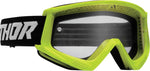 Thor Youth Combat Racer Goggles - Black Flo Acid