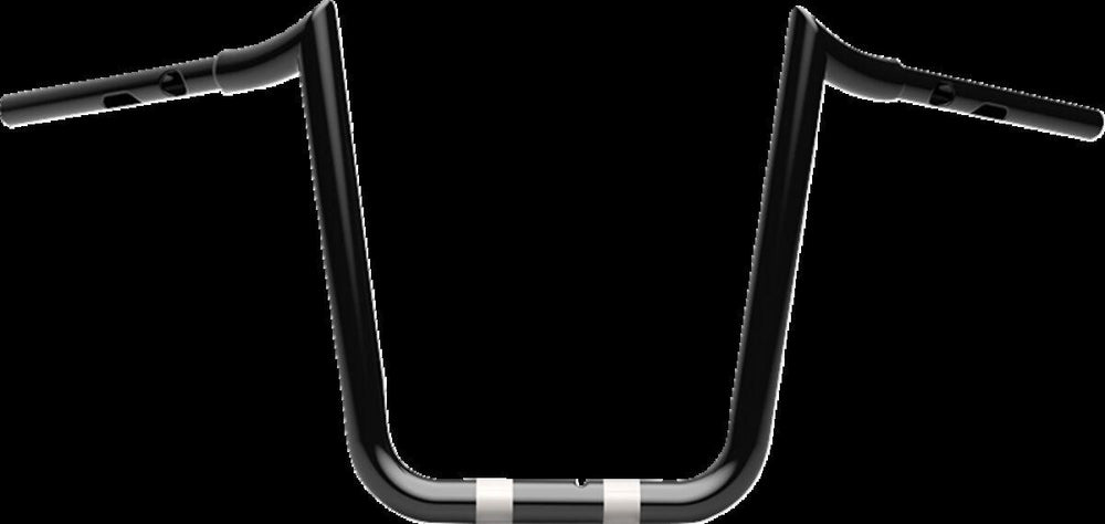 LA Choppers 1-1/4" Prime Ape Handlebar For Harley Davidson FLTRK 1868 ABS 2024 30.5 cm (12") - Black