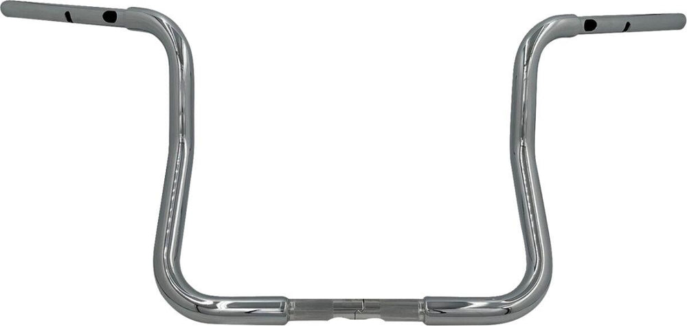 Fat Baggers Inc. 1-1/4" EZ Install Round Top Handlebar For Harley Davidson FLHX 1923 2024-2026 33 cm (13") - Chrome