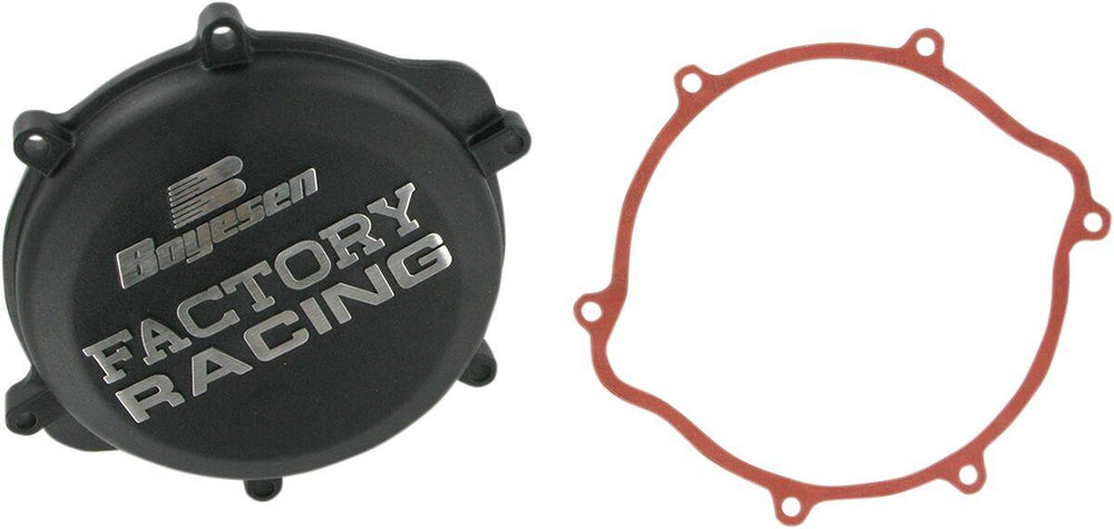 Boyesen Factory Clutch Cover For Suzuki RM 125 1998-2008 - Black