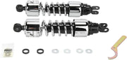 Progressive Suspension 412 Series Cruiser Shocks For Honda GL1000K 1976-1979 - Black/Chrome