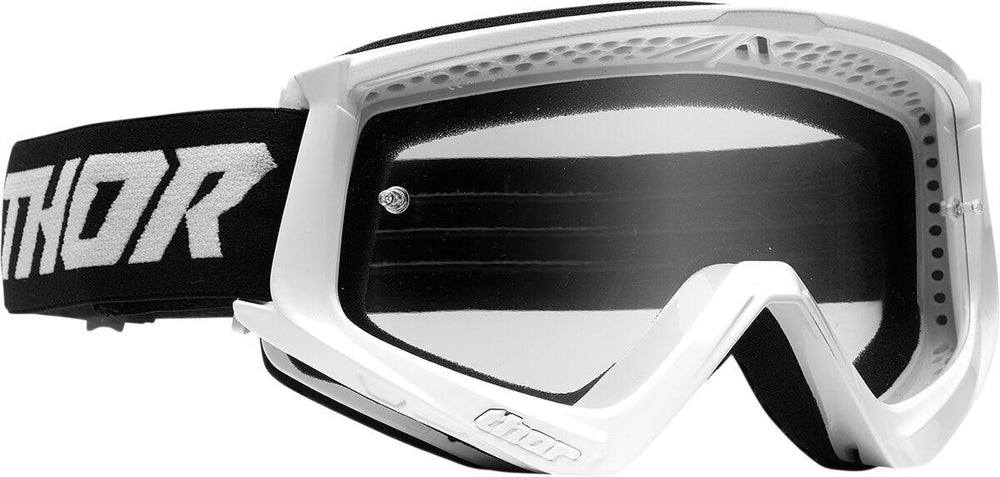 Thor Youth Combat Racer Goggles - White