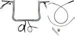Fat Baggers Inc. 1-1 4" EZ Install Pointed Top Handlebar For Harley Davidson FLHX 1923 2024-2025 30.5 cm (12") - Chrome