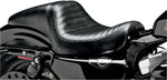 LE Pera Daytona Seat For Harley Davidson XL1200C 2004-2020 Pleated - Black