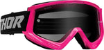 Thor Combat Sand Racer Goggles - Flo Pink Grey