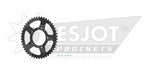 Esjot Standard 520 Sprocket For Zontes 125 G1 ABS 2021-2023 Rear Black 46T