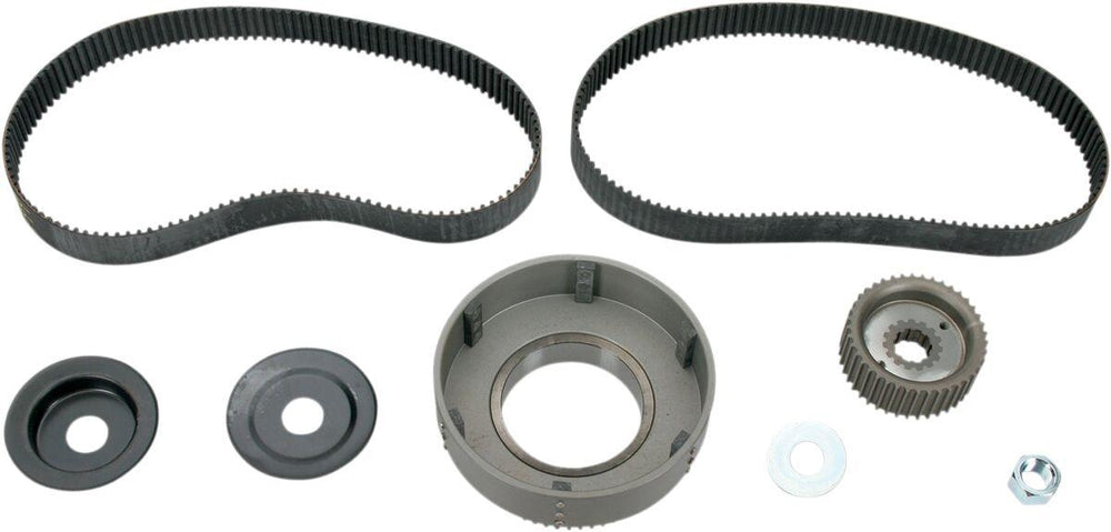 Belt Drives LTD 8mm Belt Drive For Harley Davidson FLH 1984 Electra Glide Standard Early 1984 Kickstart 132T