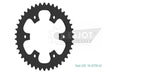 Esjot Standard 520 Sprocket For Royal Enfield Classic 350 ABS 2022 Rear Black 42T