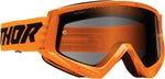 Thor Combat Sand Racer Goggles - Black Flo Orange