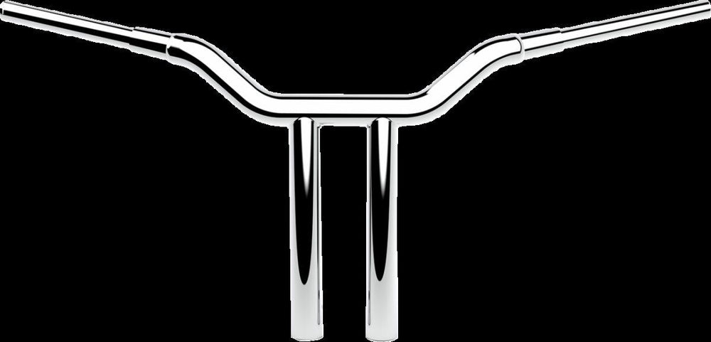 LA Choppers 1-1/2" Kage Fighter T-Bar For Harley Davidson FLFBS 1923 ABS 2025-2026 35.5 cm (14") - Chrome