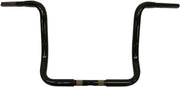 LA Choppers 1-1/4" Touring Ape Hanger Handlebar For Harley Davidson FLHR 1340 1996-1998 30.5 cm (12") - Black
