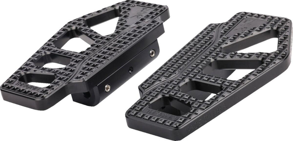 Thrashin Supply Co Apex Mini Floorboards For Harley Davidson E 1000 1936-1952 - Black