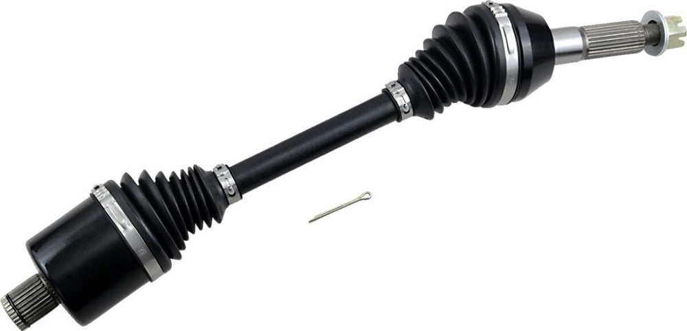 Demon Heavy Duty Axle For Polaris Hawkeye 325 2X4 2015 Fits Middle Or Rear Left Or Right - Black